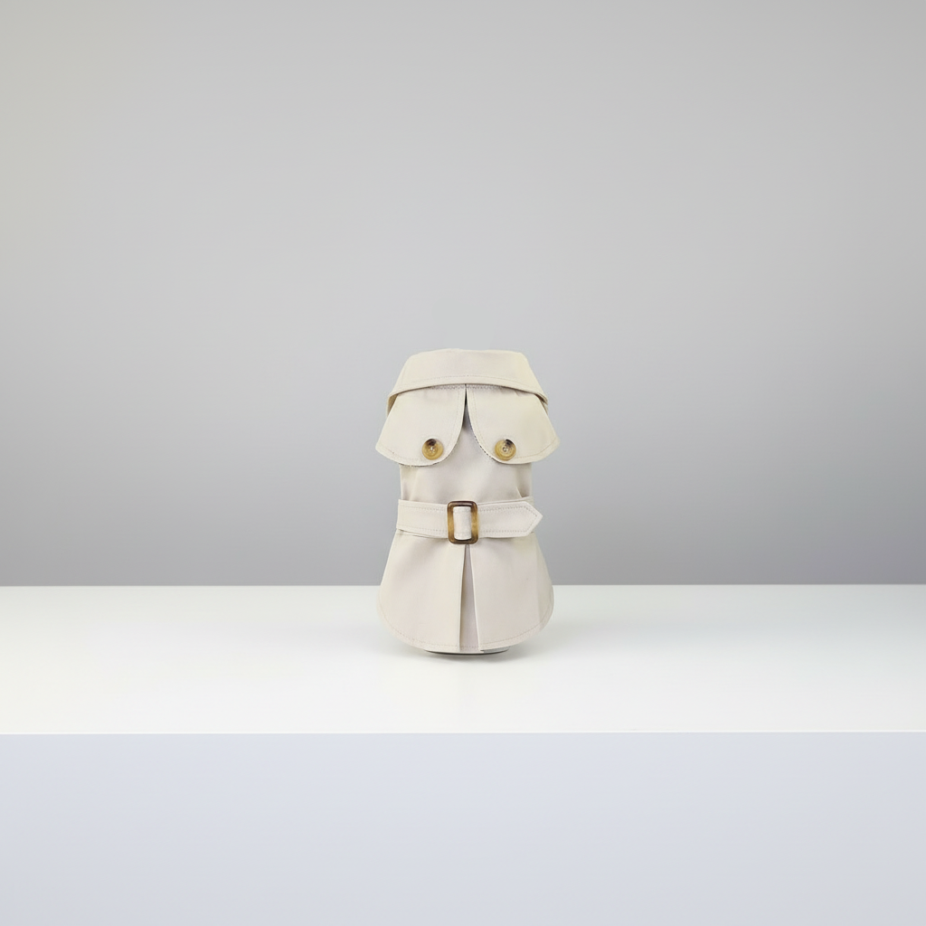 Dos de la veste chic pour chien style britannique