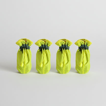 Chaussure pour chien imperméable jaune
