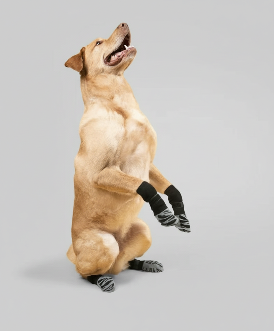 Chaussette pour chien style coussinet 