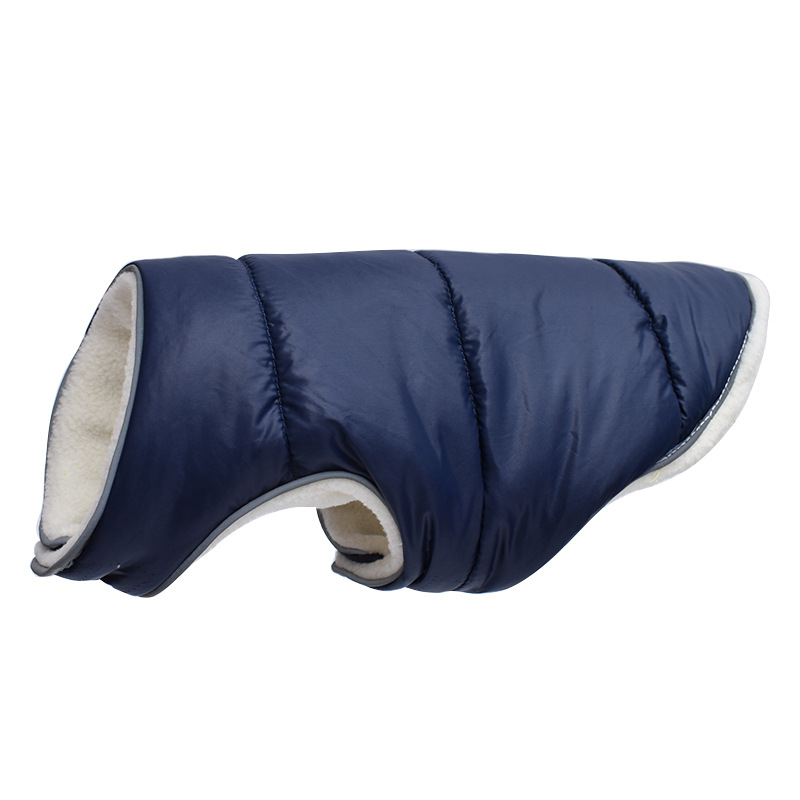 Doudoune Glacera bleu pour chien, chaude et imperméable