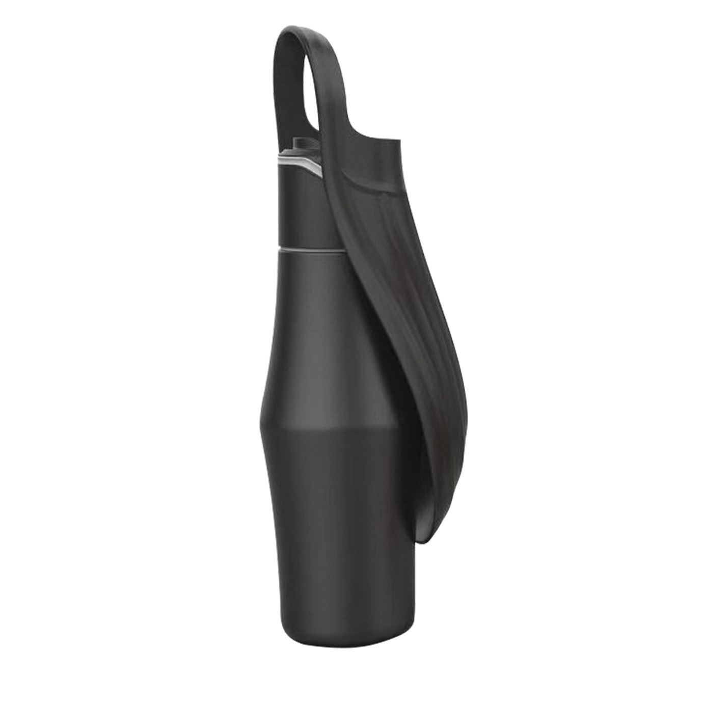 Gourde en acier inoxydable pour chien, pratique et hygiénique