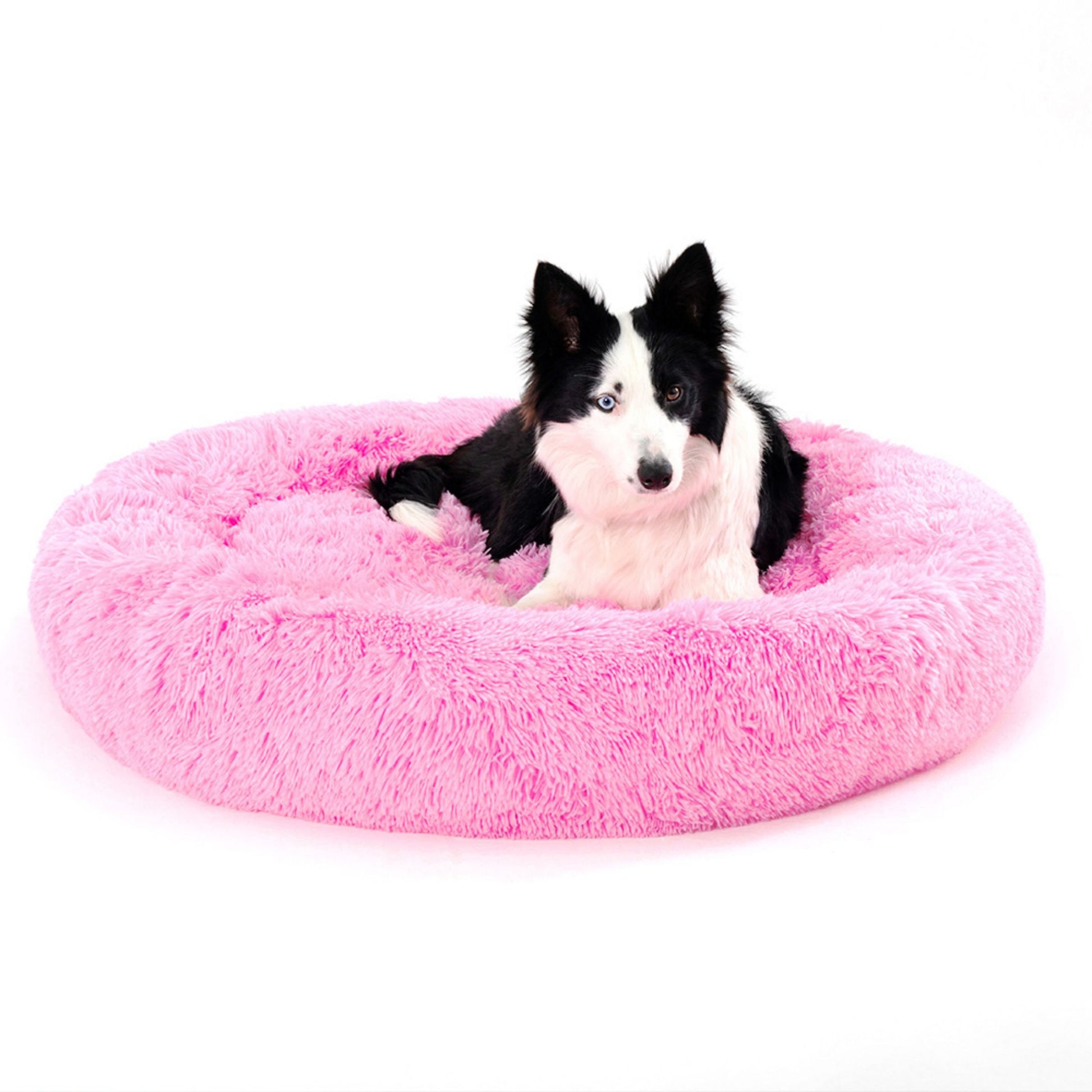Zoom sur le tissu peluche doux du panier Pulpy
