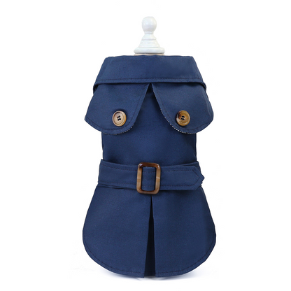 Dos de la veste chic pour chien style britannique