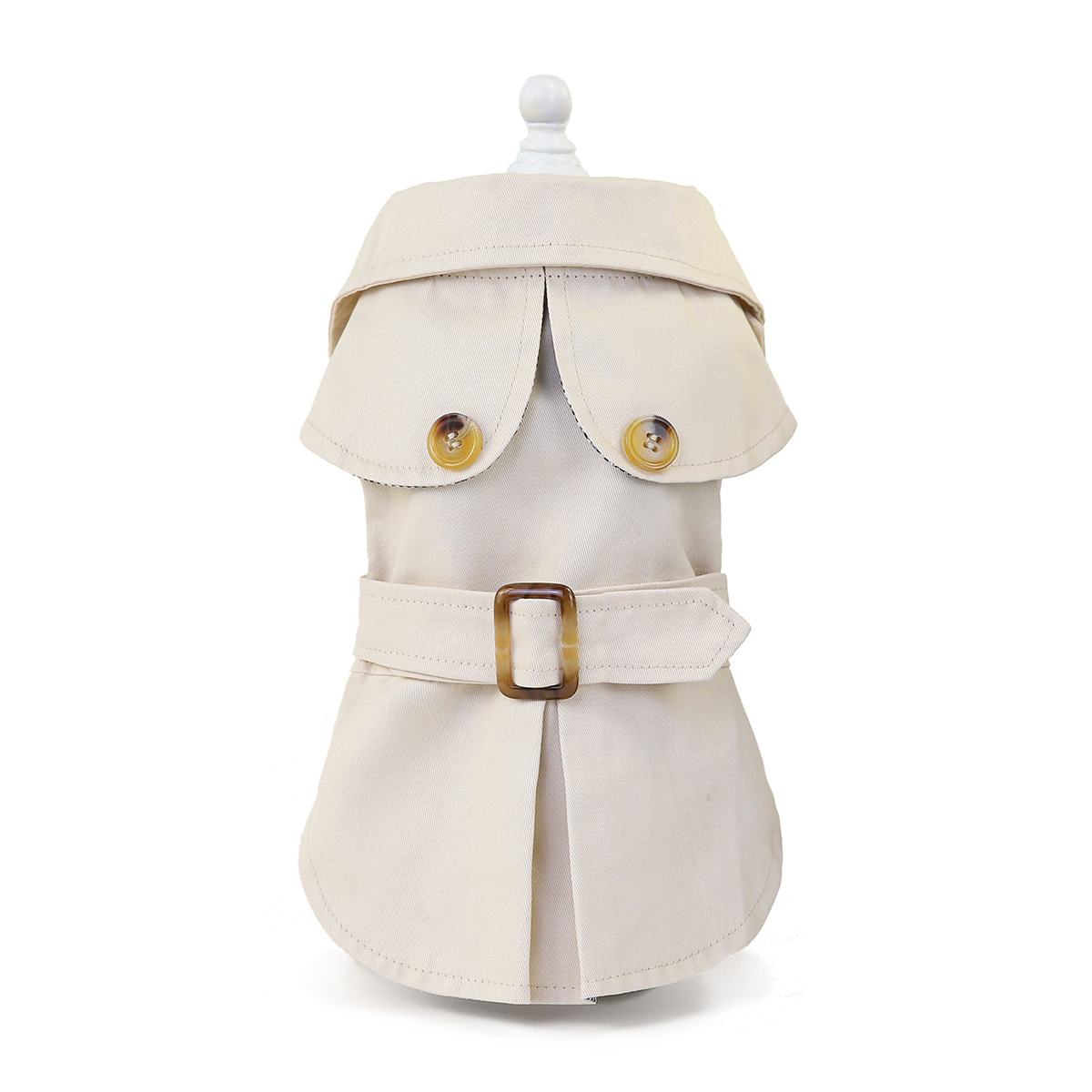 Dos de la veste chic pour chien style britannique