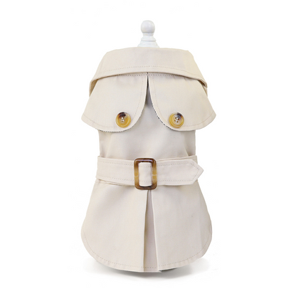 Dos de la veste chic pour chien style britannique