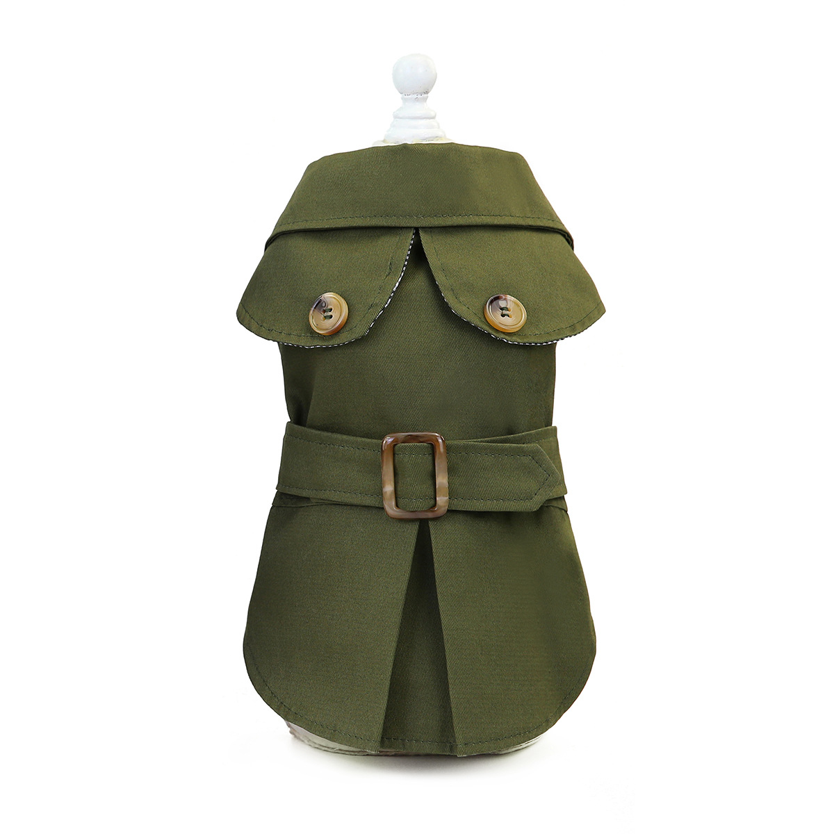 Dos de la veste chic pour chien style britannique